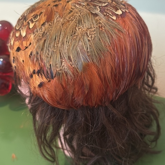 Julia Ann Original vintage  pheasant hat main image 4